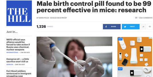 Male Birth Control: LBGTranshumanism