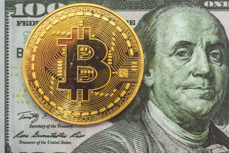 Bitcoin 100 dollar bill