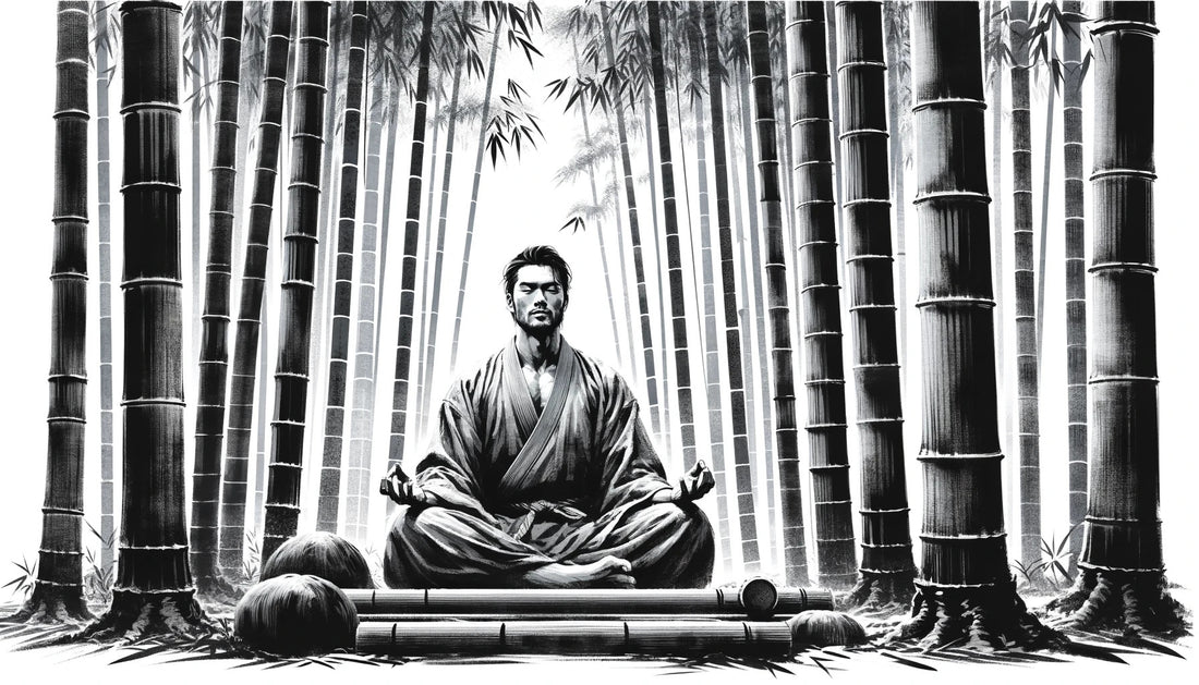 man meditating