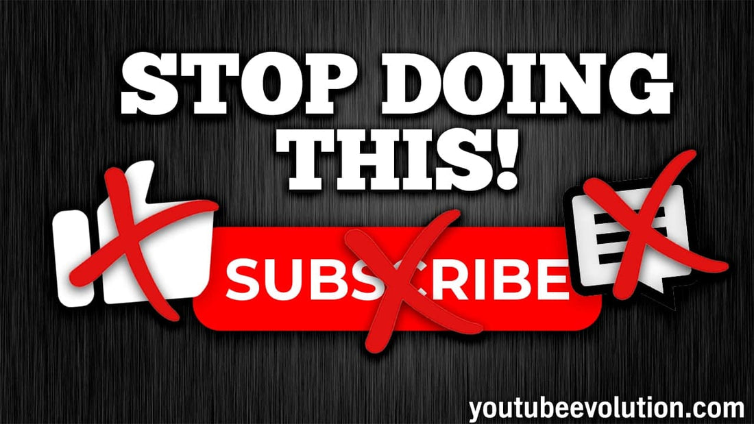 YouTube Stop Asking for Likes, Comments and Subscribes
