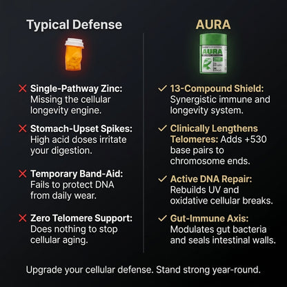 Aura immune defense comparison