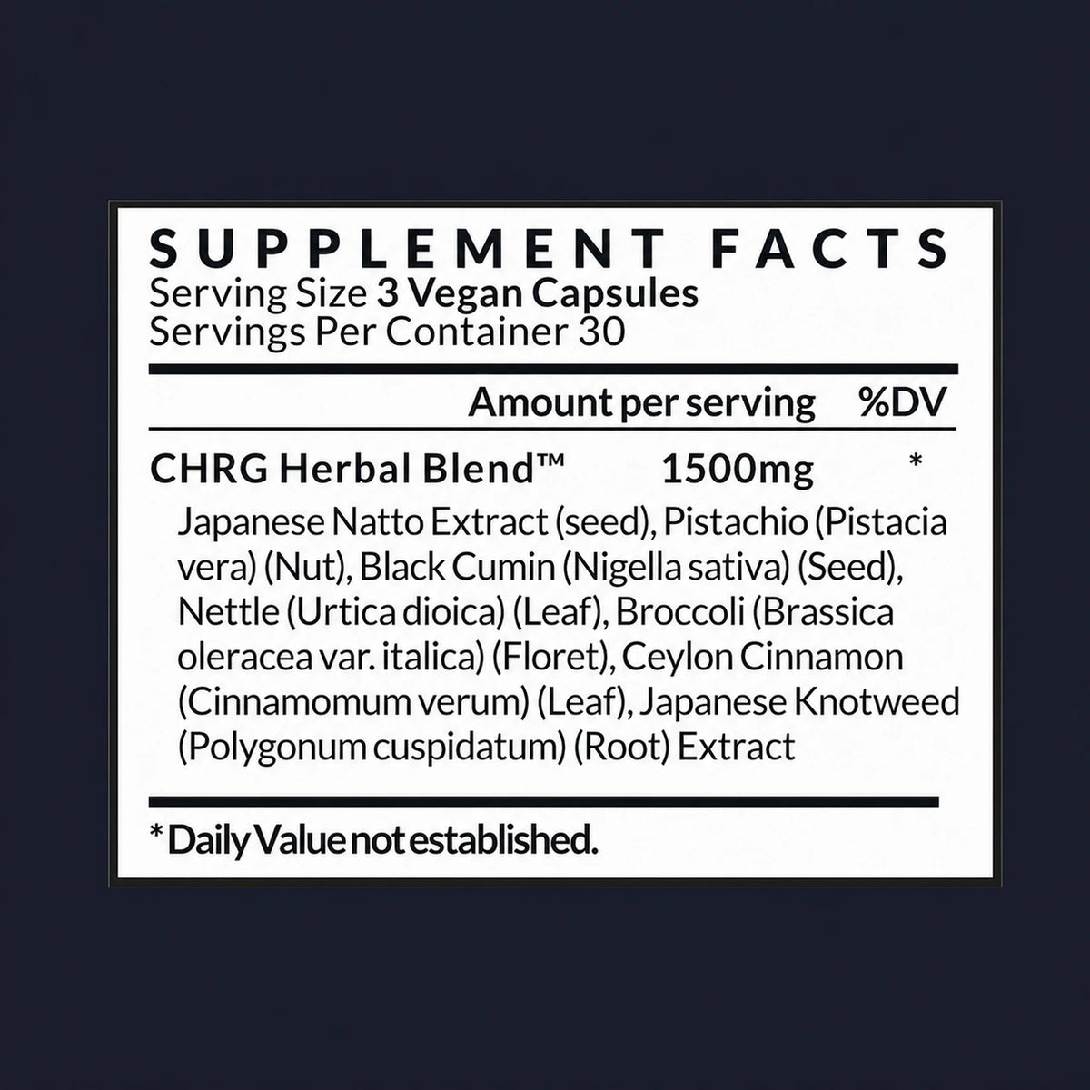Discover the power of CHRG energy support with this caffeine free energy mitochondrial supplement, featuring a potent herbal blend designed to boost your vitality naturally — image 5