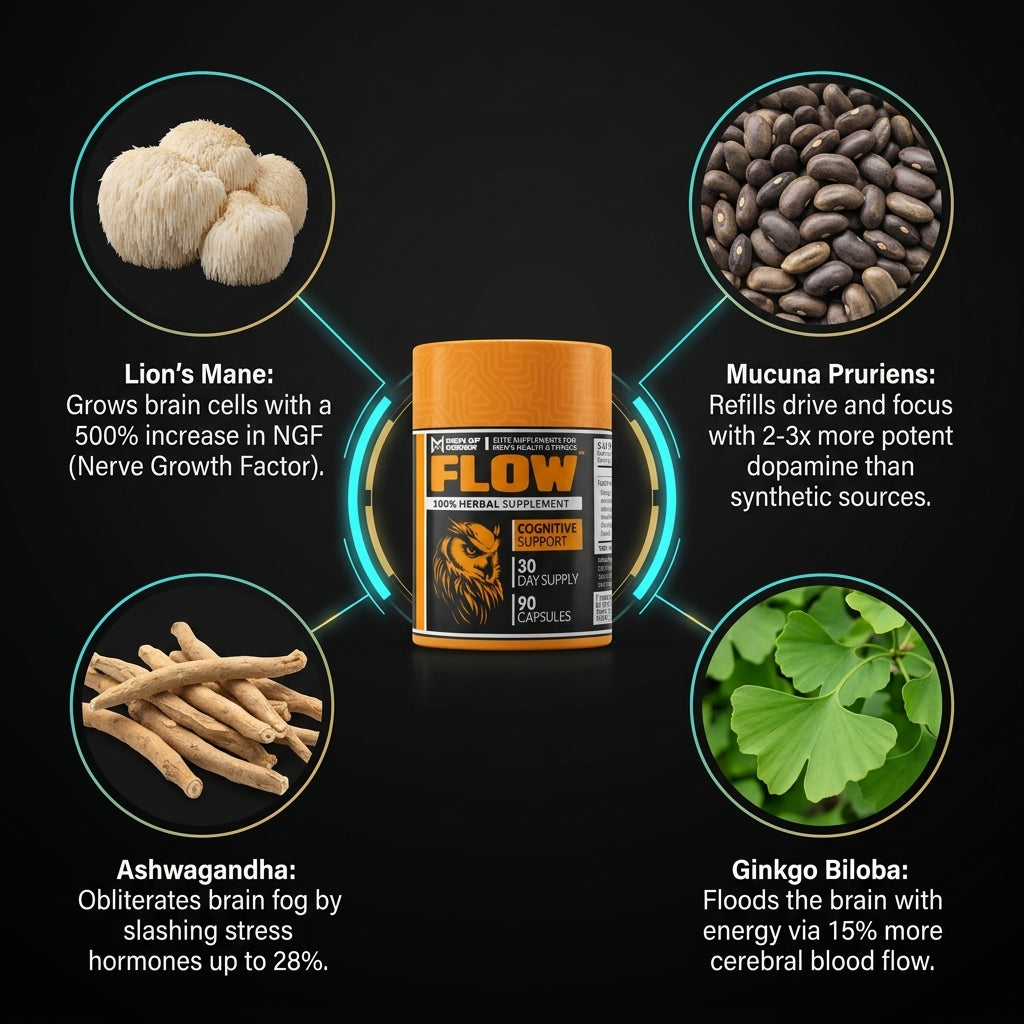 flow brain food ingredients