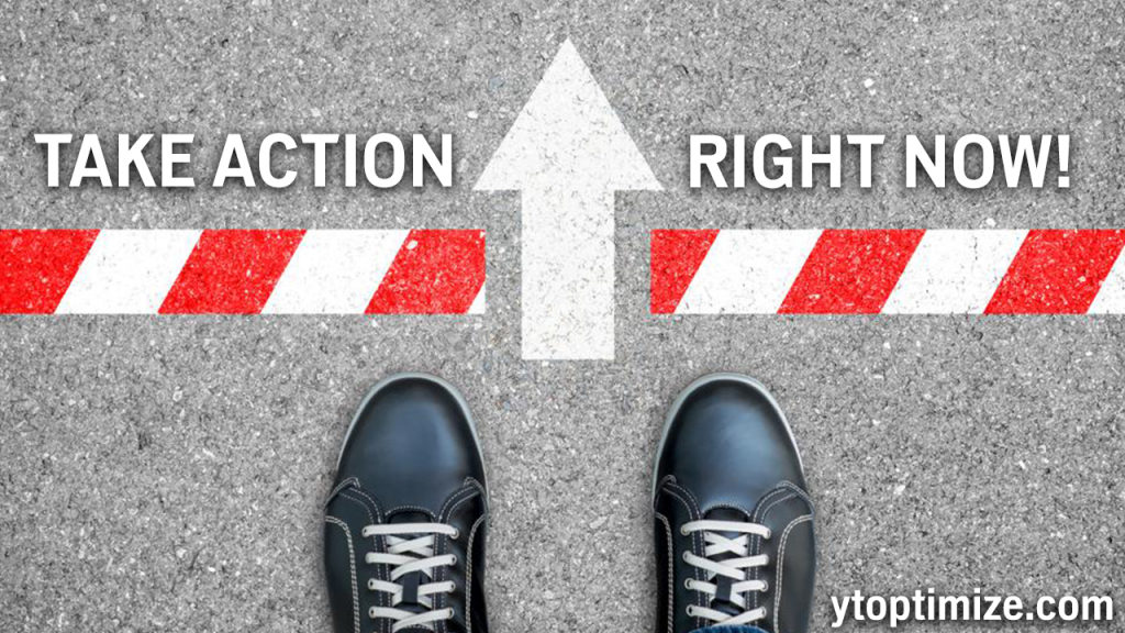 take action now youtube